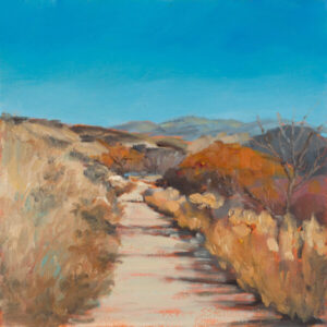 painting of foothills trail